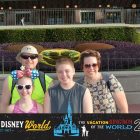 image of d2d fam5 in front of mickey field